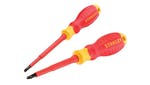 Stanley Tools FatMax® VDE Insulated Screwdriver Set, 2 Piece SL/PZ