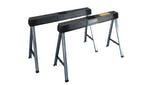 Stanley Tools Folding Metal Leg Sawhorses (Twin Pack)