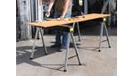 Stanley Tools Folding Metal Leg Sawhorses (Twin Pack)