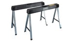 Image of Stanley Tools Folding Metal Leg Sawhorses (Twin Pack)