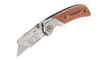 Stanley Tools Folding Pocket Knife with Wooden Handle