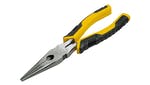 Image of Stanley Tools Long Nose Pliers Control Grip 200mm (8in)