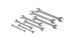 Image of Stanley Tools Open End Spanner Set of 8 Piece Set Metric 6 to 21mm