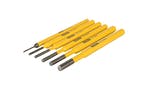 Image of Stanley Tools Parallel Pin Punch Set 6 Piece