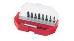 Image of Stanley Tools Phillips/Pozidriv/TORX Insert Bit Set, 10 Piece