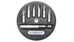 Image of Stanley Tools Slotted/Phillips/Pozidriv Insert Bit Set, 7 Piece