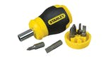 Image of Stanley Tools Stubby Screwdriver - Non Ratchet