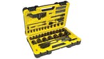 Image of Stanley Tools Tech 3 Socket Set of 78 1/4in & 1/2in Drive