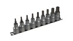 Image of Teng M1213TX Socket Clip Rail Set of 9 Internal TORX 1/2in Drive