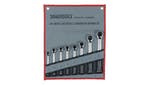 Image of Teng Ratcheting Combination Spanner Set, 8 Piece