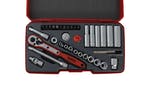 Teng T1436 Socket Set of 36 Metric 1/4in Drive