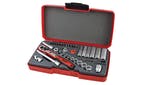 Teng T1436 Socket Set of 36 Metric 1/4in Drive