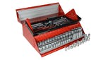 Teng TC187 Mega Rosso Tool Kit Set of 187 1/4 3/8 & 1/2in