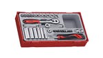 Image of Teng TT1435 4-13mm Socket Set, 35 Piece - 1/4in Drive