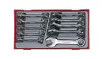 Teng TT6010M Metric Midget Combination Spanner Set, 10 Piece