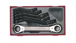 Image of Teng TTRORS Metric Ratchet Ring Spanner Set, 6 Piece