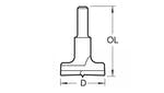 Trend T420/35 x 8mm TCT Hinge Sinking 35mm Diameter