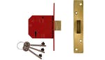 Image of UNION 2134E BS 5 Lever Mortice Deadlock