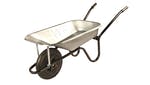 Image of Walsall 85 Litre Galvanised Builders Wheelbarrow