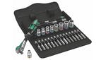 Image of Wera 8100SA 9 Zyklop Speed Ratchet & Socket Imperial Set of 28 1/4in Drive