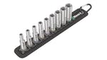 Wera Belt A Deep 1 Socket Set of 9 Metric 1/4in Drive