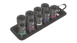 Image of Wera Belt C Impaktor 1 Socket Set of 9 Metric 1/2in Drive