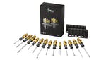 Wera Big Pack Kraftform Chiseldriver 900 Series Set, 13 Piece SL/PH/PZ/TX