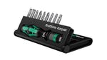 Wera Kraftform Kompakt 10 Screwdriver Bit Set, 10 Piece