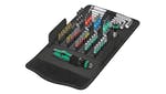 Wera Kraftform Kompakt 100 Screwdriving Service Bit Set, 52 Piece