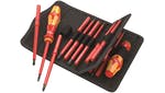 Wera Kraftform Kompakt VDE 18 Universal 2 Screwdriver Set SL/PH/PHS/PZ/PZS/SQ