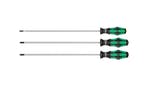 Wera Kraftform Plus Long Screwdriver Set, 3 Piece SL/PH/PZ