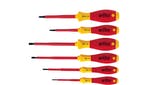 Image of Wiha SoftFinish Screwdriver Set Slotted Pozidriv 6-Pcs