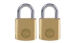 Image of Yale Locks Brass Padlock 20mm