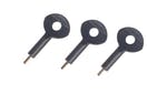 Image of Yale Locks P130 Window Lock Hexagon Keys Pack of 3