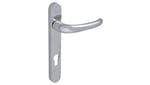 Image of Yale Locks Shortback Plate Handle PVCu Chrome Finish 92mm/122mm