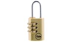 Yale Locks Y150 Brass Combination Padlock