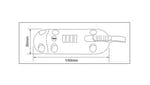 Yale Locks Y600 Combination Locking Bolt 120mm