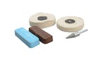 Zenith Profin Polishing Kit Non Ferrous Metal - Brown & Blue