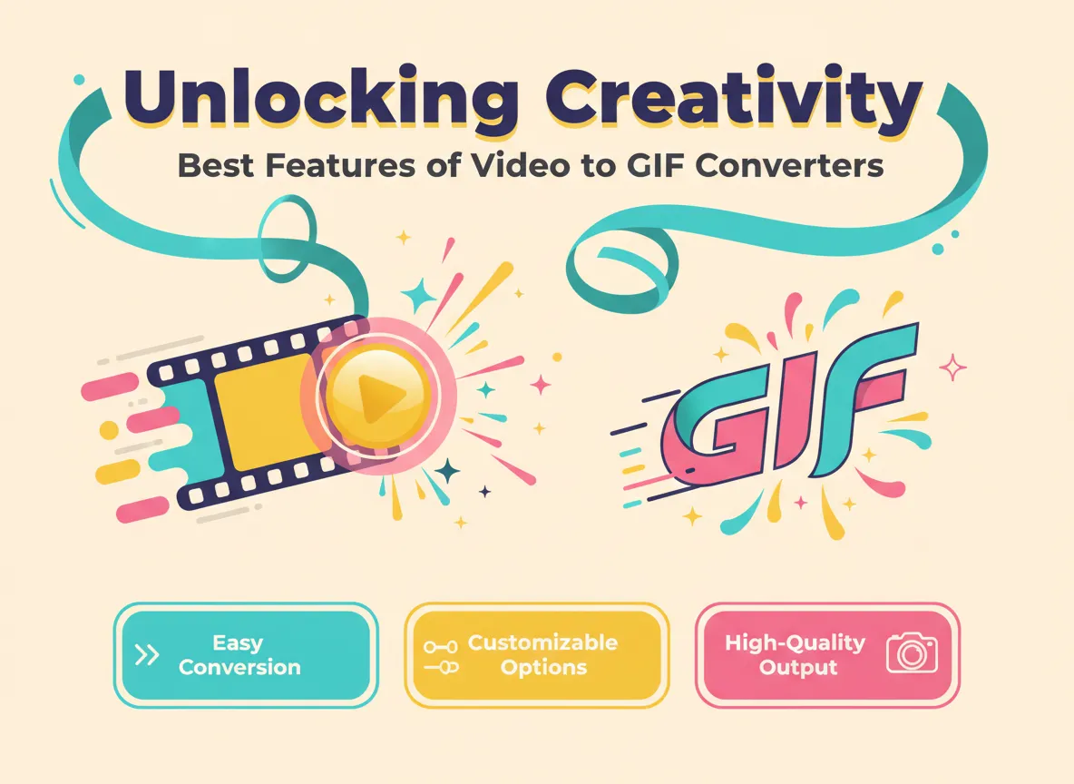 Unlocking Creativity: Best Features of Video to GIF Converters
