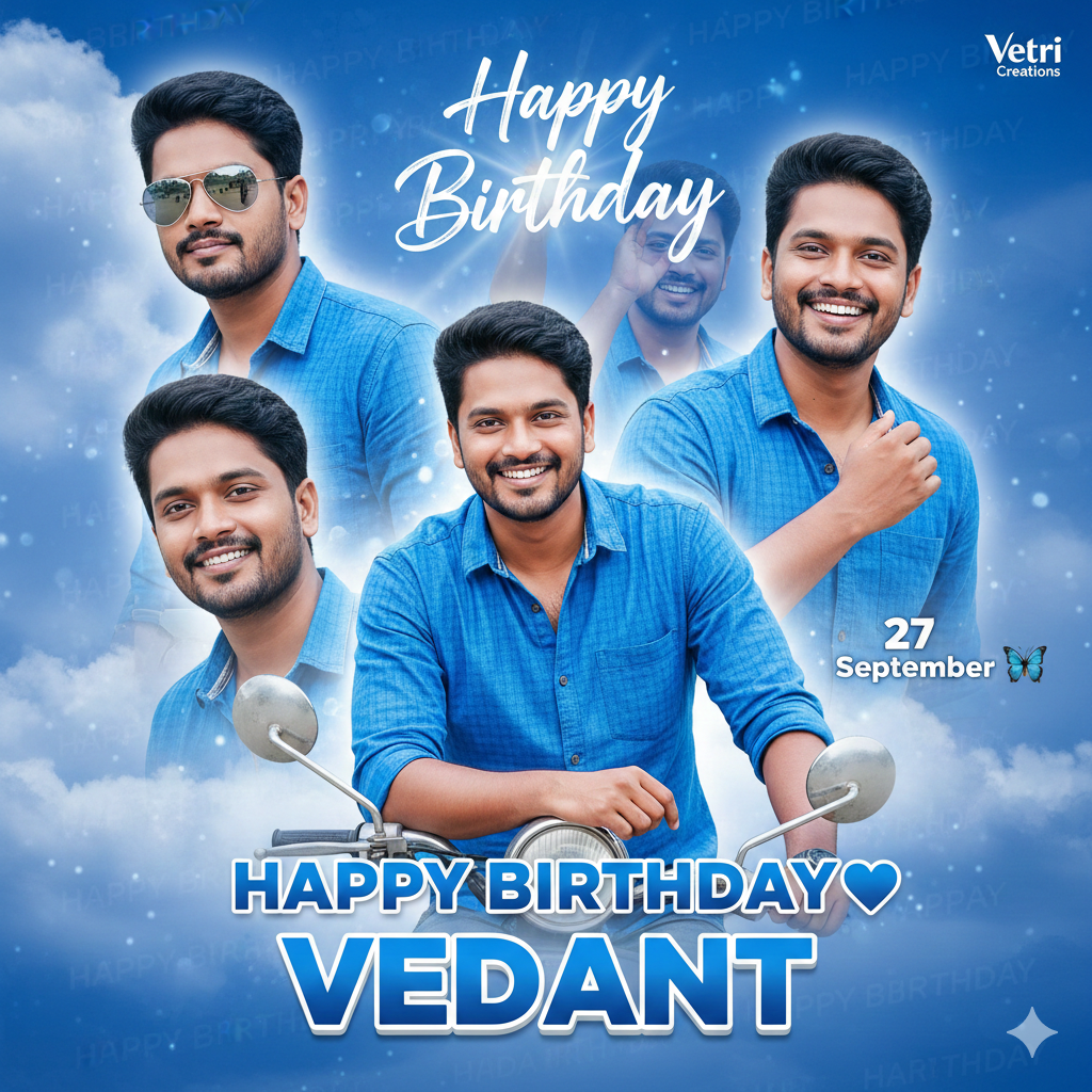 Instagram Viral Birthday Ai Photo Editing Prompt - AI Generated Image