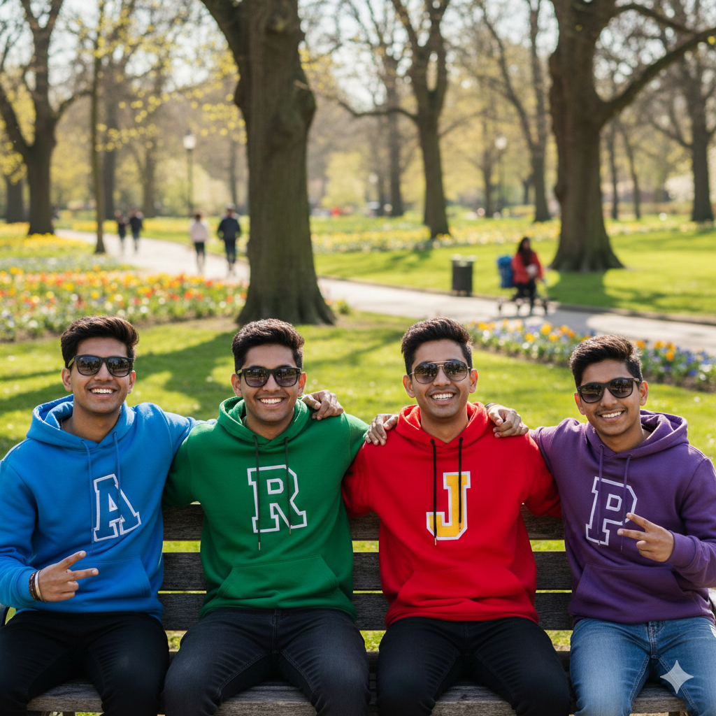 Prompt Seen Friends Name Ai Photo Editing Prompt - AI Generated Image