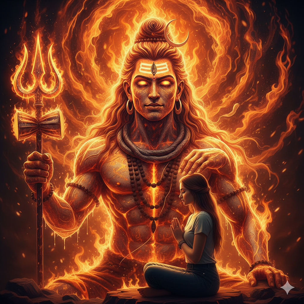 Mahashivratri Ai Photo Editing Prompt For Girls - AI Generated Image