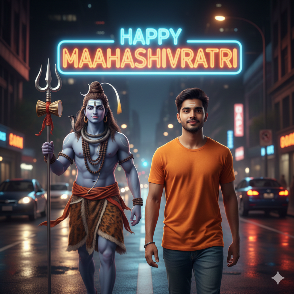 Happy Mahashivratri Ai Prompt Copy Paste On Bing Image Creator - AI Generated Image