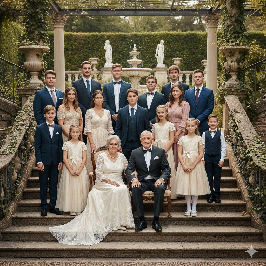 Family Photo Ai Prompt Animal Movie Style Ai Photo Editing Prompt - AI Generated Image