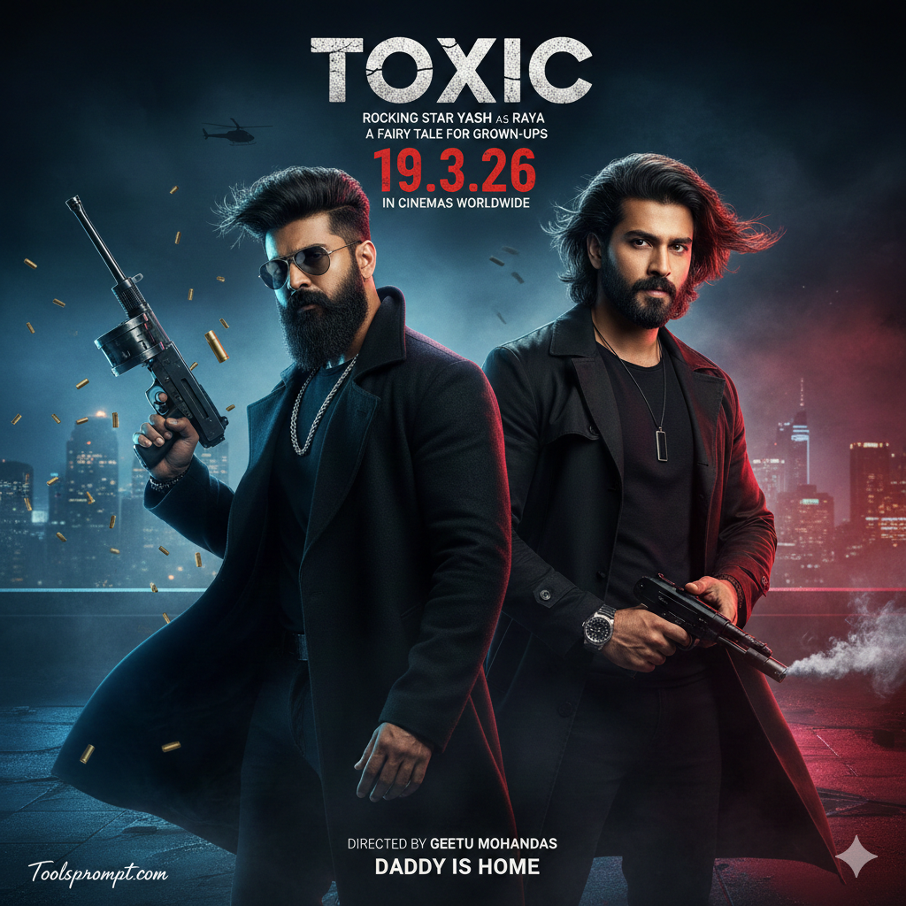 Toxic Movie Promp Ai Photo Editing Prompt - AI Generated Image