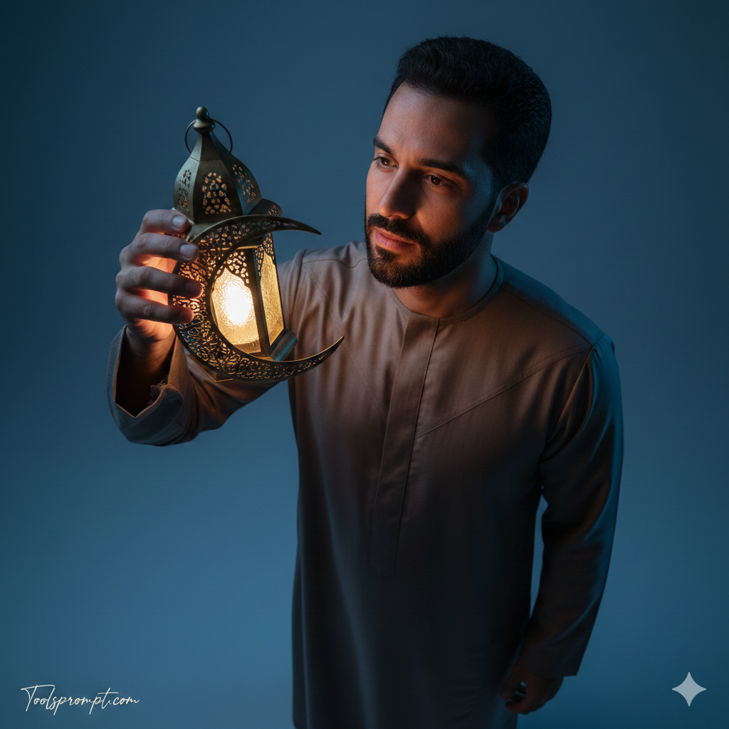 Ramzan Chand Ai Photo Editing Prompt - AI Generated Image