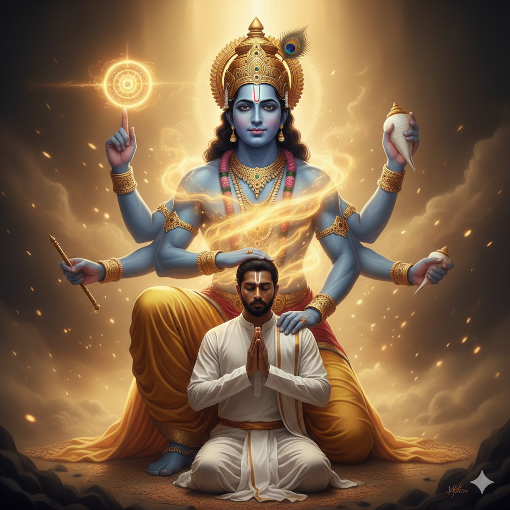 Gemini Lord Krishna Ai Photo Editing Prompt Try On Google Gemini Ai - AI Generated Image