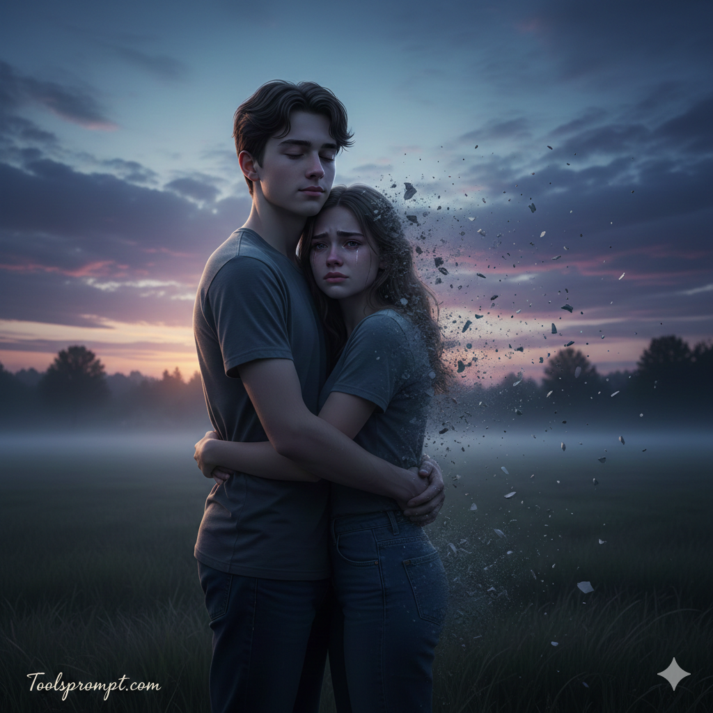 Trending Couple Gemini Ai Photo Editing Prompt  - AI Generated Image