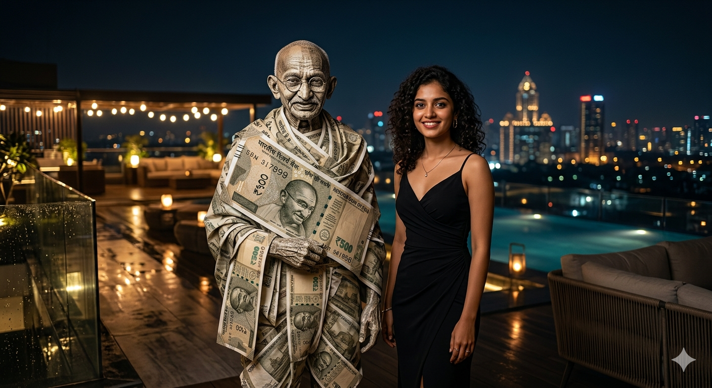 Viral Gandhi-Ji Prompt Ai Photo Editing Prompt Best to Try On Google Gemini - AI Generated Image