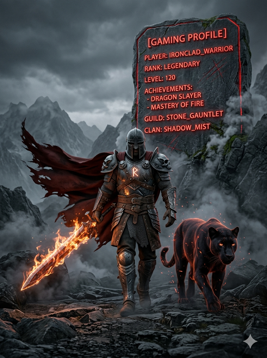 Free Fire Viral Profile Ai Photo Editing Prompt For Google Gemini Lover - AI Generated Image